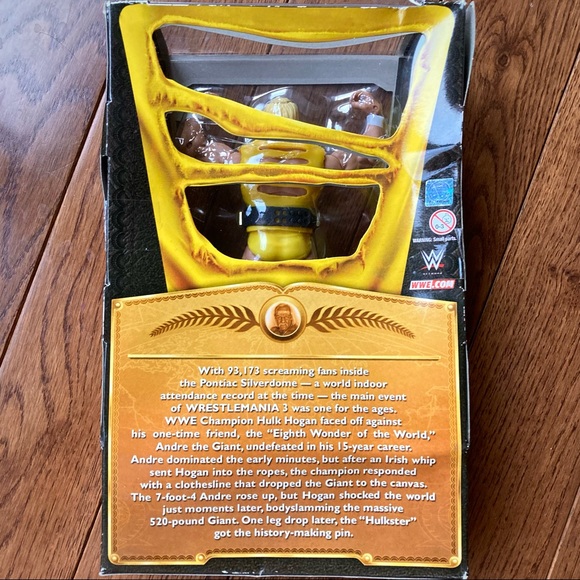 WWE Hulk Hogan Defining Moments Action Figure Mattel 2014 Factory Sealed CJK99 - Picture 6 of 12